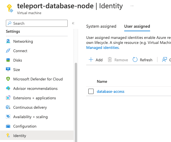 VM identity